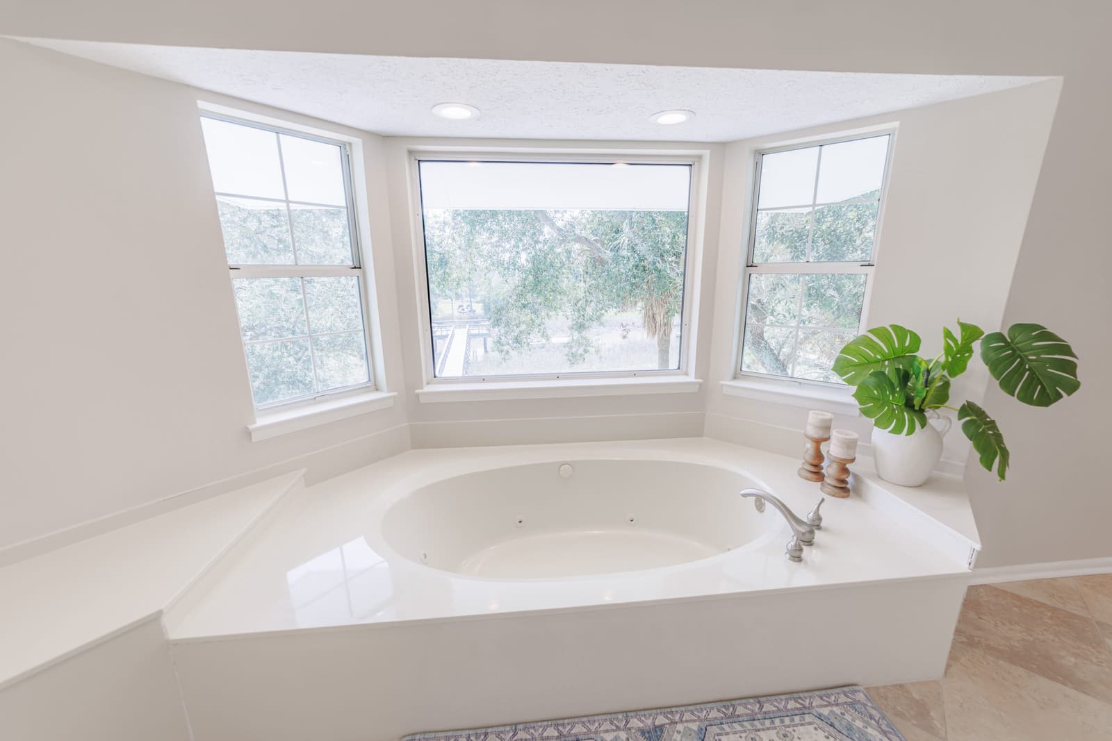 Primary bath double vanity